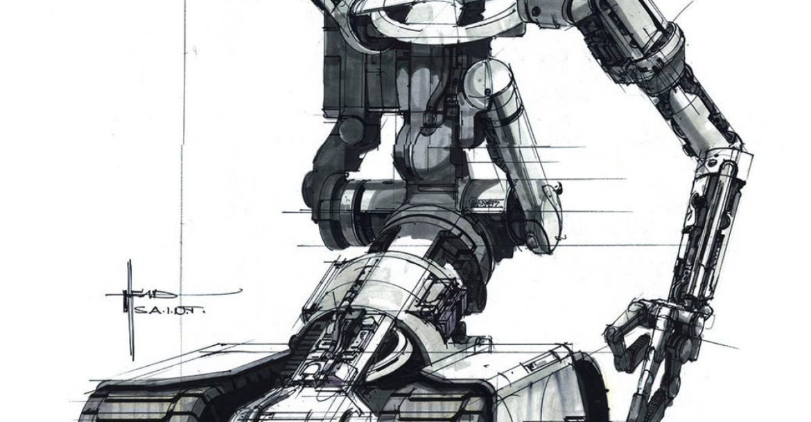 Syd Mead Short Circuit Robot - Official Syd Mead Website 2019